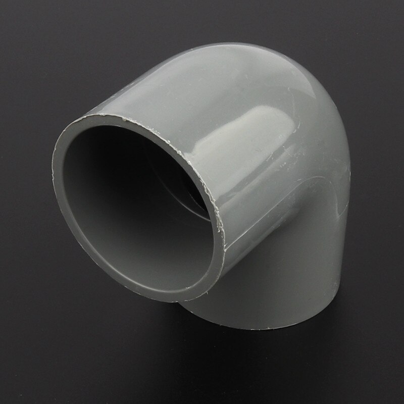 1pc 50mm PVC Elbow Joints Water Pipe Connector Irrigation System Fittings Household Tap Garden Water Connectors