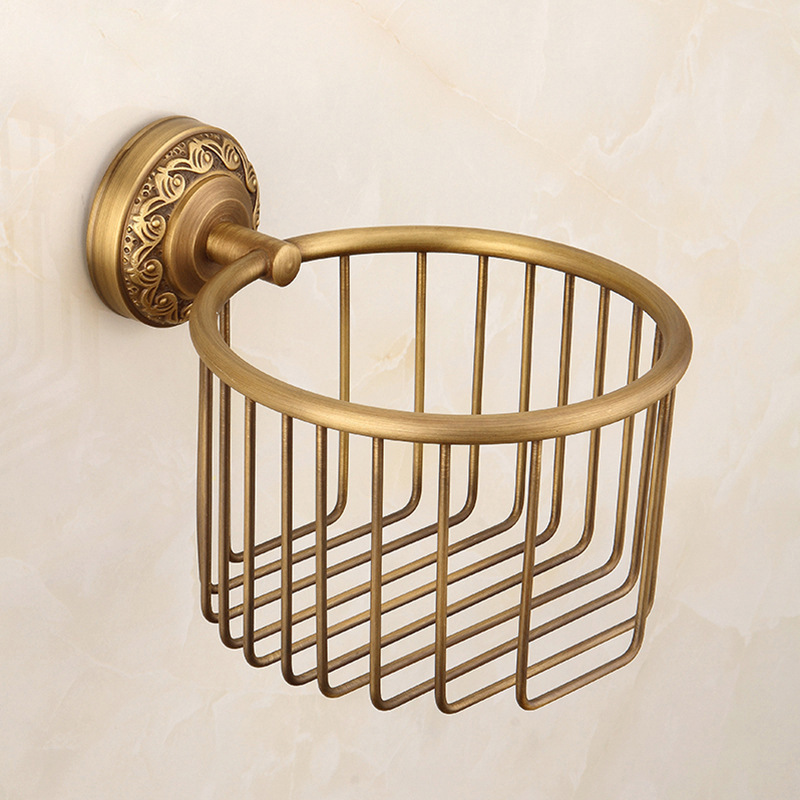 Badezimmerzubehör Antik Bronze Handtuchregal Toilettenpapier Regal Seifenhalter Handtuchhalter Wäscherhalter Toilettenbürstenhalter: MULTI