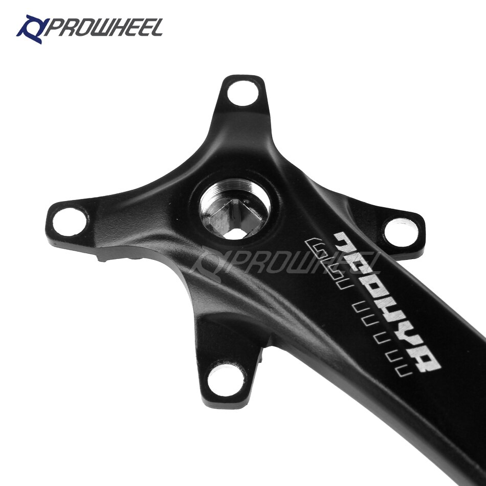 Prowheel 170/175mm manivelle 32-52T plaque pédalier vélo manivelle VTT roue à chaîne pignon trou carré 104BCD accessoires