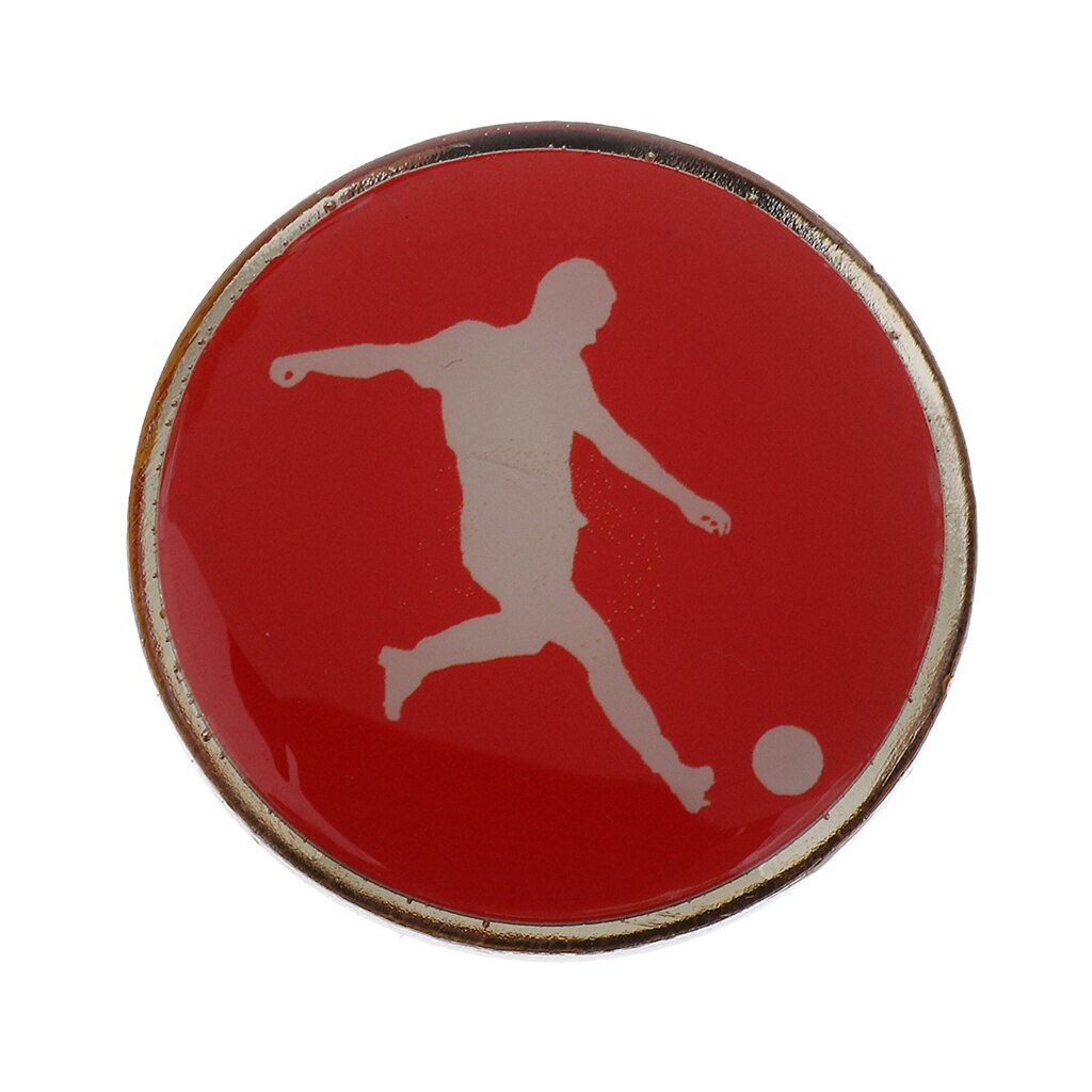 Portable Mini Football Soccer Referee Flip Toss Coin Disc 3.5cm Diameter