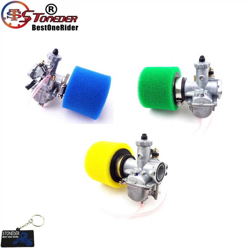Stoneder  vm22 carb 26mm mikuni förgasare 38mm luftfilter för 110cc 125cc 140cc motor lifan  xr50 crf 50 ssr thumpstar pit bike