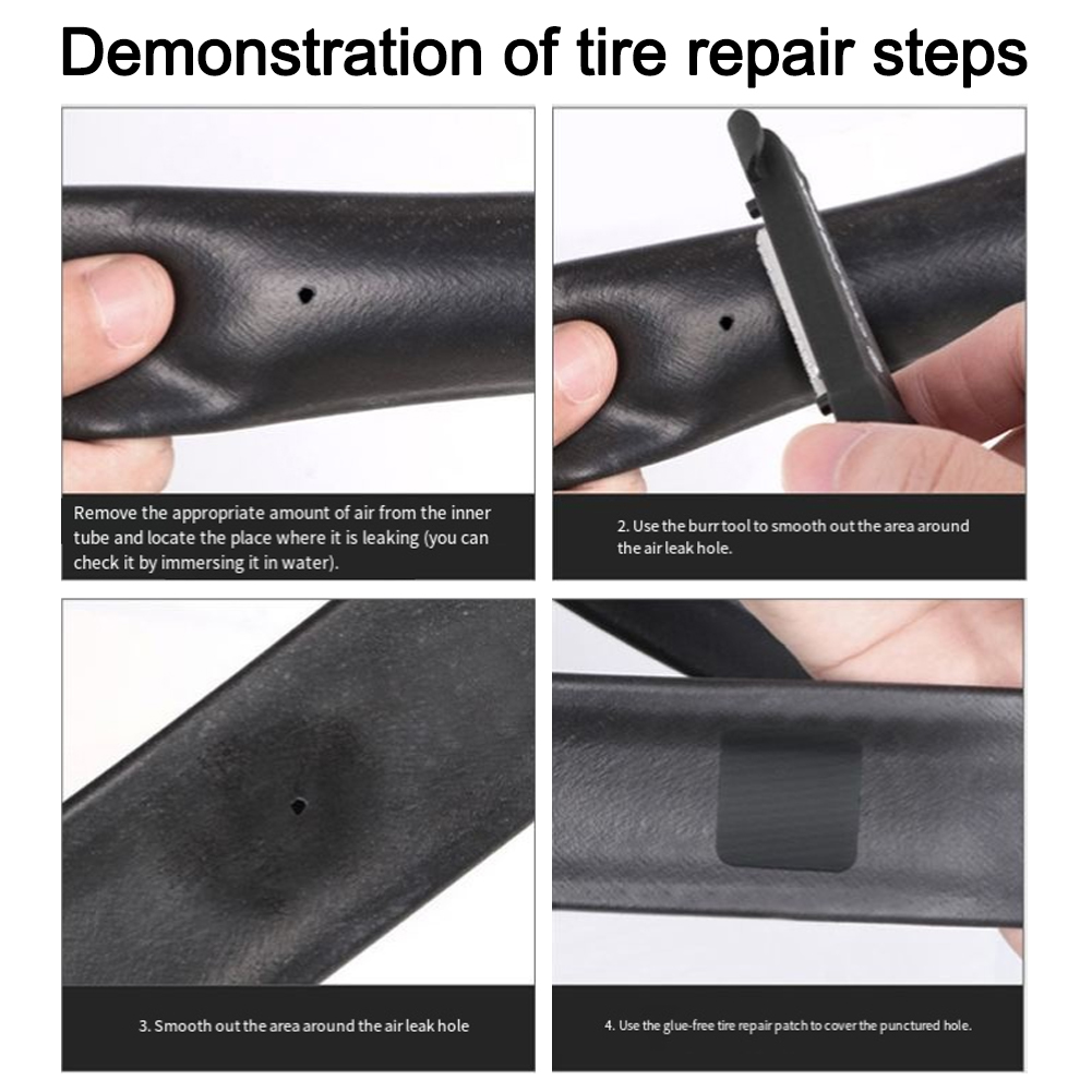 Cykelreparation cykelkilometertæller cykelhastigheds- og distancemåler cykelsensor bærbart reparationsværktøj aftagelige dækjern