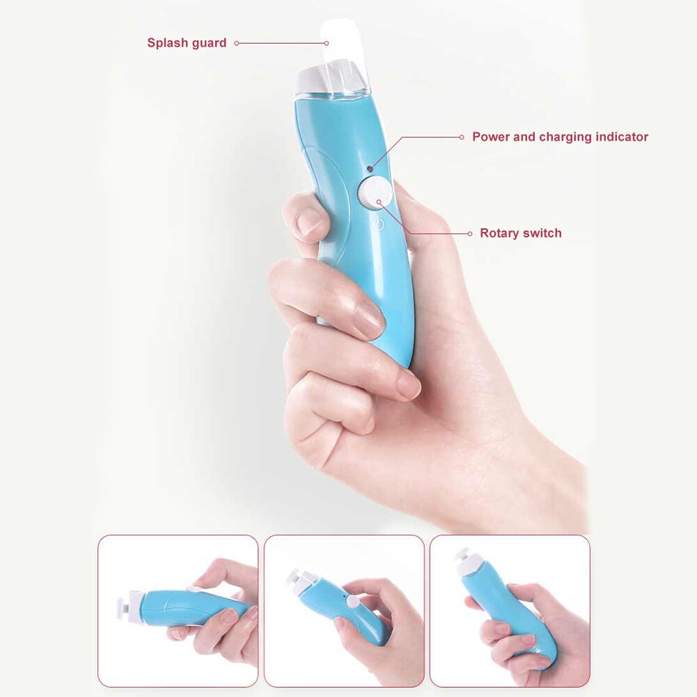 Tagliaunghie elettrico per unghie tagliaunghie dita tagliaunghie Trimmer strumento per Manicure leggero e compatto perfetto