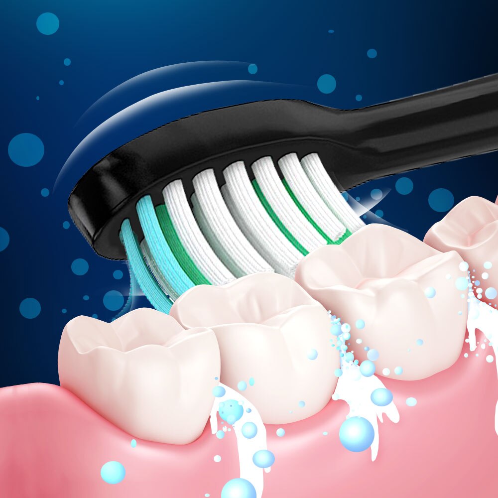 Sarmocare Electric Toothbrush S100 Sonic Toothbrush with 5 Modes Cleaning Advanced Safeguard Waterproof Oral Health Care