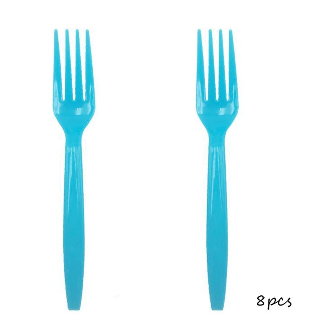 Ocean Shark Disposable Tablecloth 120*180cm Cute Shark Baby Shower Boy Party Decor Shark Cupcake Toppers Supplies: No.7