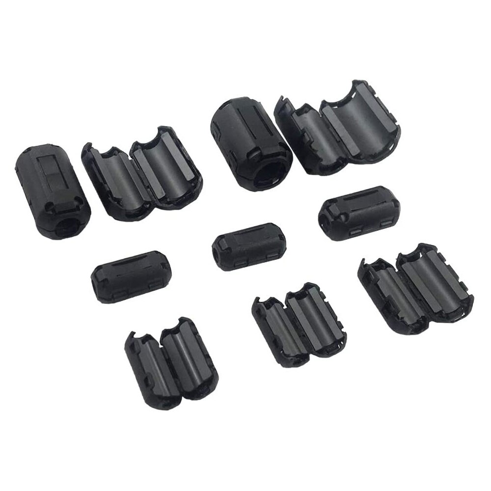 Snap Op Ferrietkern Koord Ring Rfi Emi Noise Filter Suppressor Kabel Clip Voor 3.5Mm/5Mm/7Mm/9Mm/13Mm Diameter Kabel