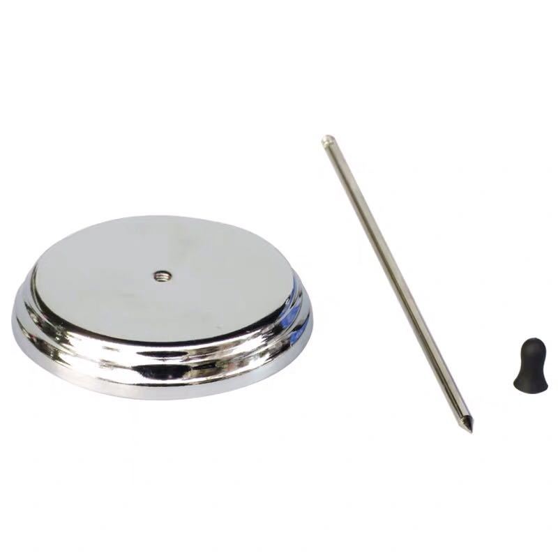 Kvitteringsseddel papirnål med stativ opbevaring lige stang metalseddelholder spike counter kontor bord værktøj skrivebord hjem organisation