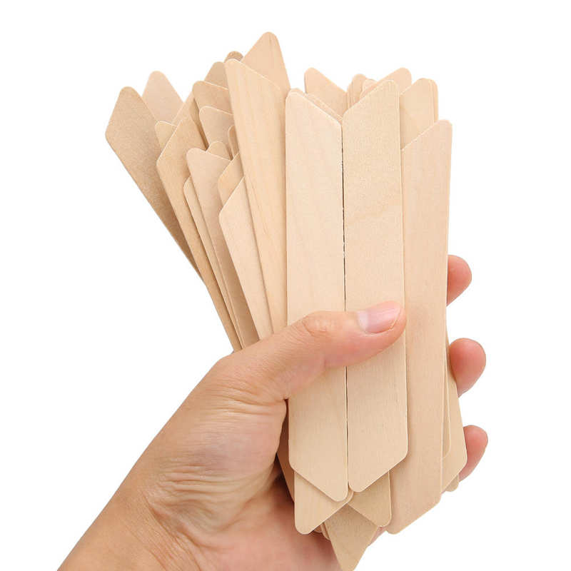 Depilador Wax Wax Strips Voor Ontharen Houten Waxen Sticks Body Ontharing Hout Craft Sticks Wax Spatels Applicator