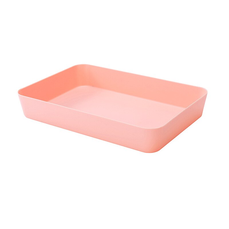 Schublade Organizer Löffel Besteck Trennung Abschluss Lagerung Kasten Besteck Lagerung Organisation Schublade fach lagerung Kasten: Rosa (groß)