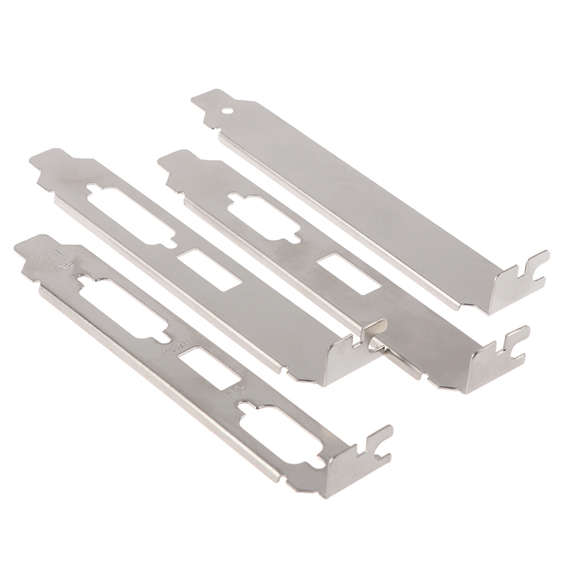 Adaptador de soporte de perfil alto, puerto HDMI DVI VGA para conector de tarjeta de Video, 12cm, 1 unidad