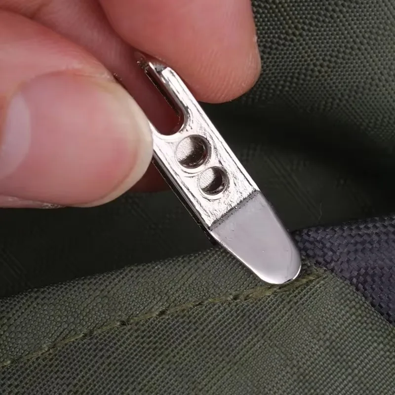 EDC Tasche Ausrüstung Tasche Suspension Clip mit Schlüssel Karabiner Clip draussen Quicklink Schlüsselanhänger Schlüsselaufhängung Tasche Clip Camping Gerät