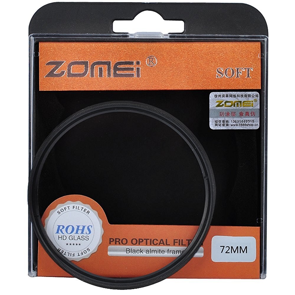 Zomei Portret Filter Soft Diffuser Effect Focus Filter Lens Voor Nikon Canon Sony Camera Lens