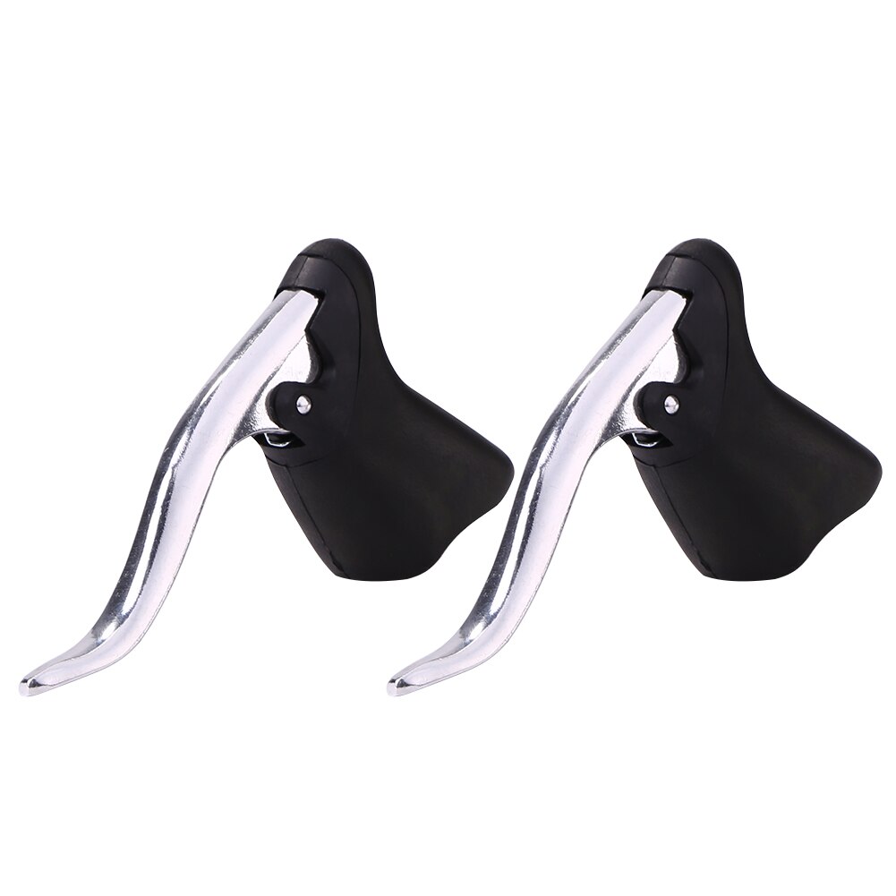 1 Pair Lightweight Bicycle Brake Handle Bike Mountain Bike Cycling Brake Levers Front &amp; Rear Brake Levers Handlebar Set