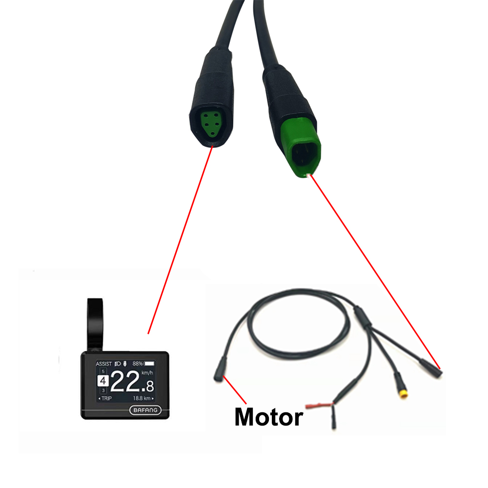 BAFANG BESST Programming Line Speed Limit Release Wheel Diameter Setting M600 M510 M500 M400 CAN Protocol Programming Cable
