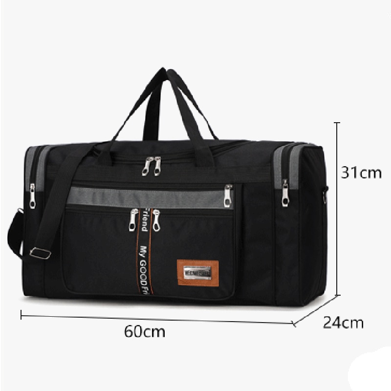 Men's Luggage Travel Bag Large Capacity Women Weekend GYM Yoga Fitness Bags Handbag Nylon Big Duffle Bag