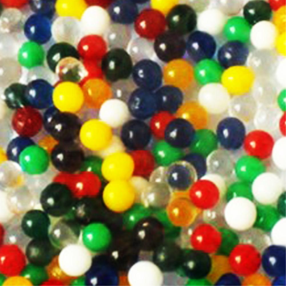 50 g/partia kryształowe wodne kuleczki do gleby hydrożelowe kulki rosnące kule wodne duże materiały na wesele akcesoria do dekoracji wnętrz: Colorful