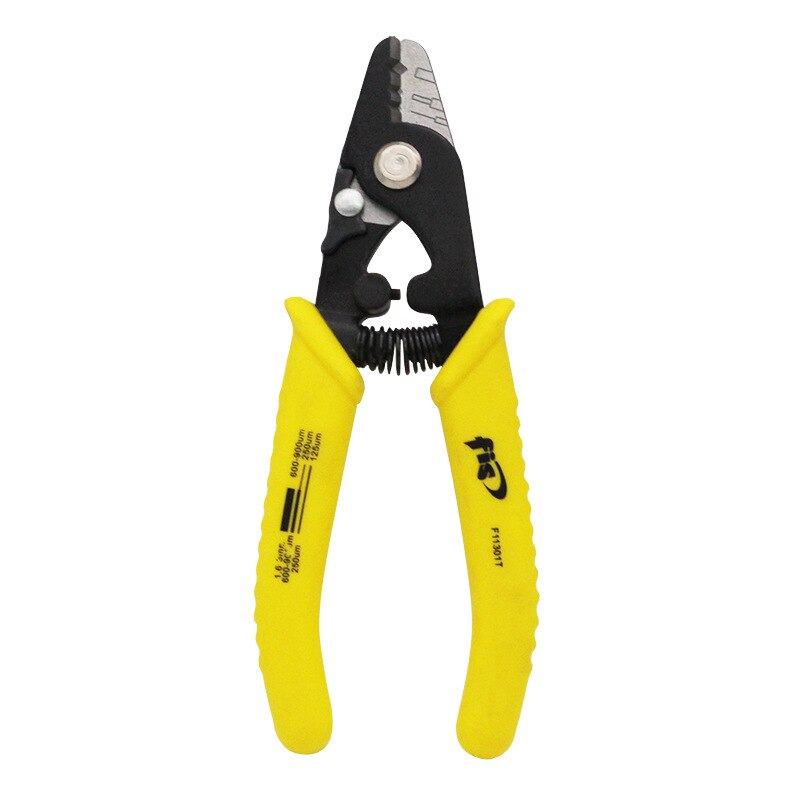 F11301T pinza Miller de fibra de corte alicates F11301T FIS Tri-agujero Stripper de fibra óptica Miller de stripper