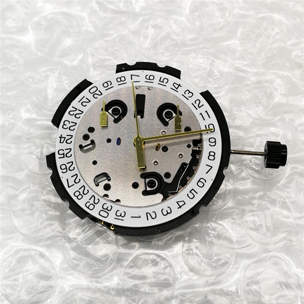 Horloge Beweging Voor Eta G10.211 Quartz Met Stem & Batterij 6 Pin Datum Op 4 'Horloge Reparatie Onderdelen