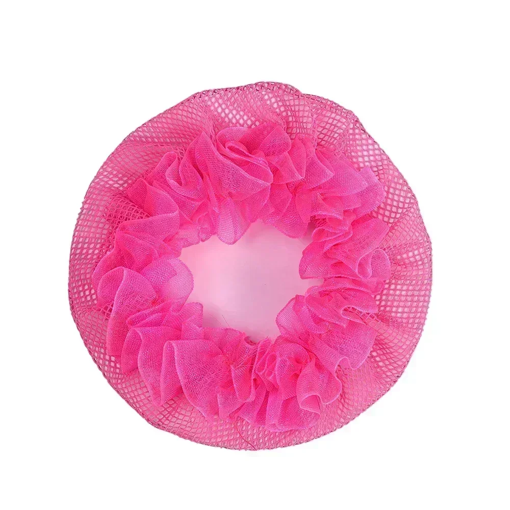 Vrouwen Ballet Elastisch Haarnet Verstelbare Weave Verstelbare Trekkoord Stijl Hoofdbanden Mode Hoofddeksels Accessoires: Roze