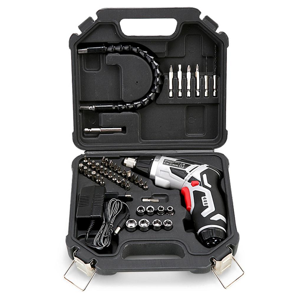 Perceuse multifonction à batterie au Lithium, perceuse Rechargeable, tournevis électrique, tournevis électrique, ensemble multifonction au Lithium: US