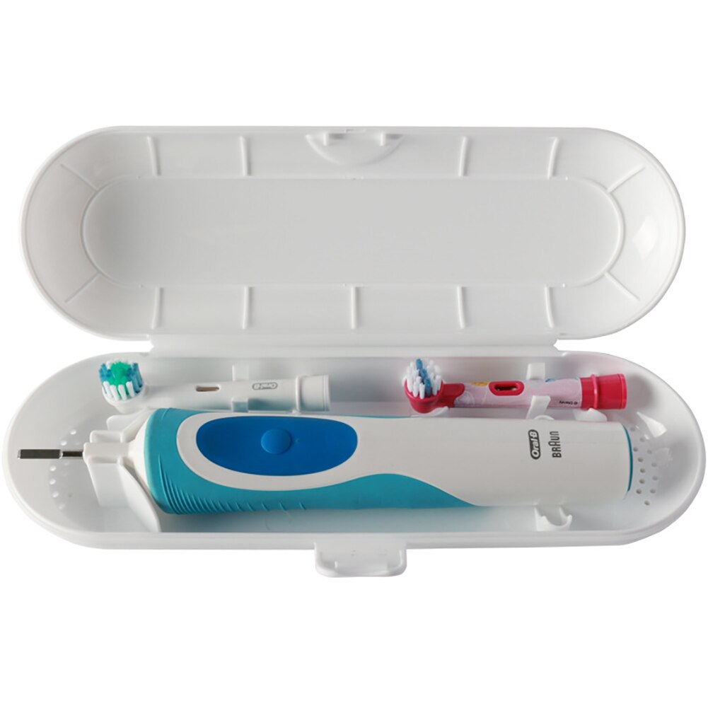 Estuche de viaje para cepillo de dientes eléctrico, caja de soporte de cabeza de repuesto para Oral B Family, almacenamiento protector de cepillo de dientes al aire libre