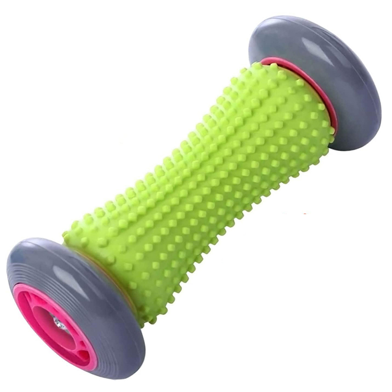 Voetmassage Massage Roller Yoga Massage Bal Fascia Roller Spierontspanning voor Sport Fitness Ballen Lichaamsoefening Set: Goud