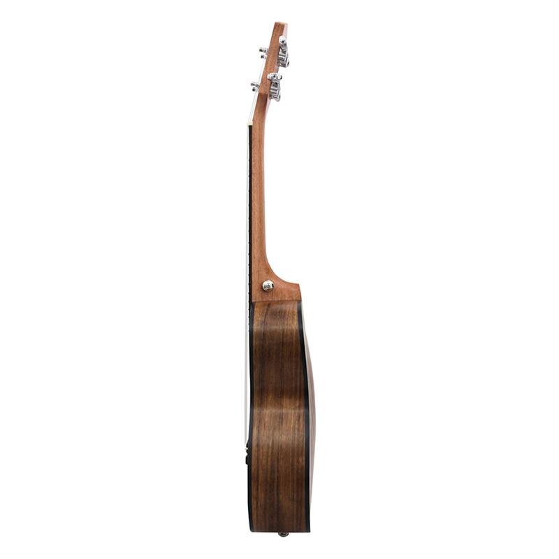 1pc 26 pulgadas de ukelele cuatro cuerdas guitarra pequeña ukelele instrumento acústico para amigos principiante (marrón claro)