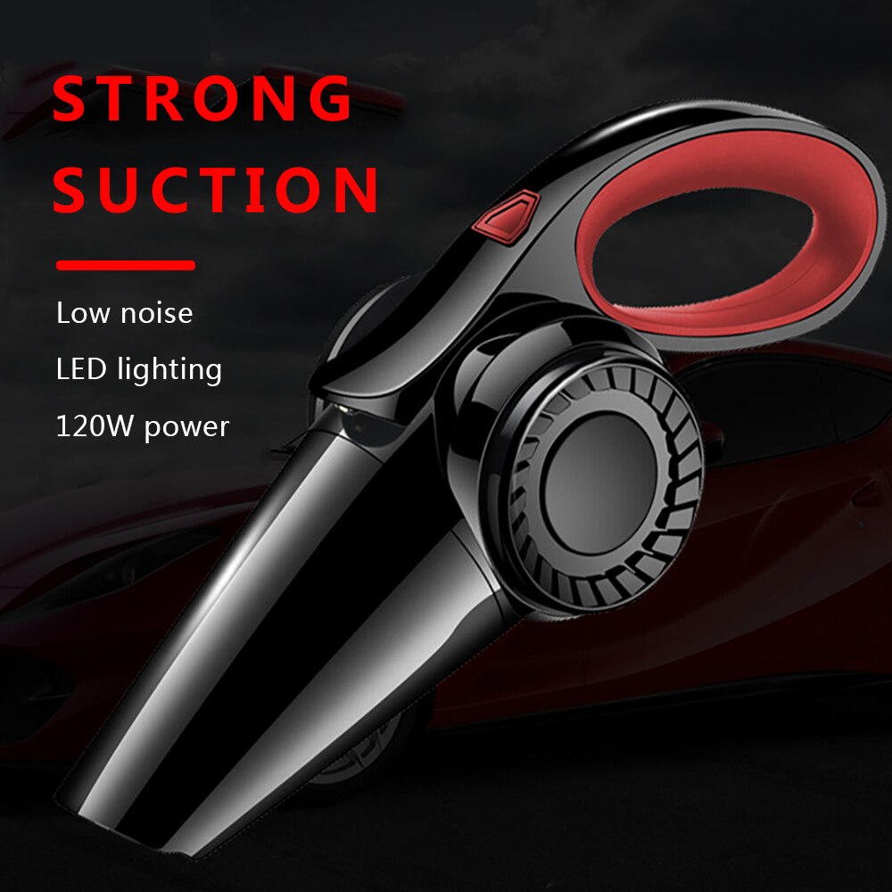 Portable Car-Vacuum-Cleaner 4500Pa Powerful-Suction for Car/Home Dust Cleanning Wet/Dry Dual Use
