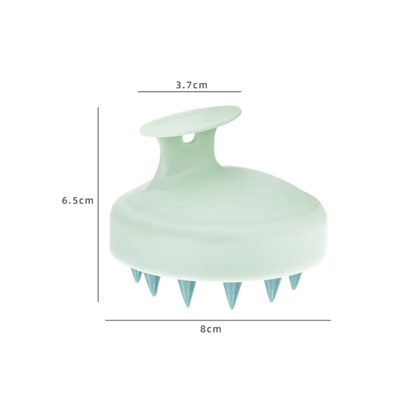Champú de silicona, masajeador de pelo para el cuero cabelludo, cepillo para masaje del cuero cabelludo, peine para lavado de cabello, cepillo de ducha, cepillo de masaje para baño y Spa