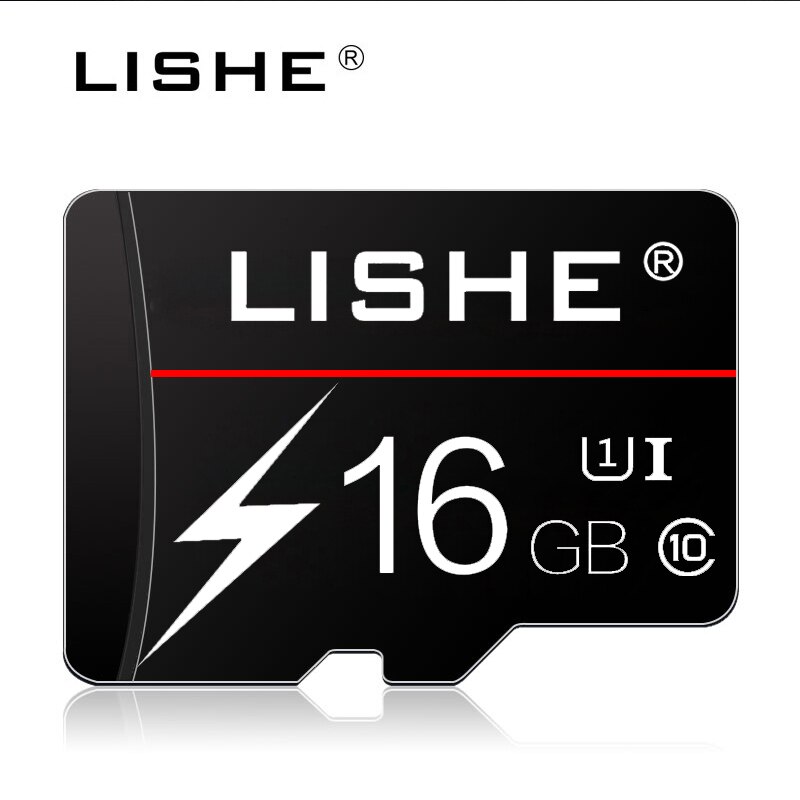Echte capaciteit geheugenkaart 128gb 64gb 32gb 16gb klasse 10 u3 u1 micro sd-kaart geheugenkaart tf flashkaart met retailverpakking: 16gb klas 10