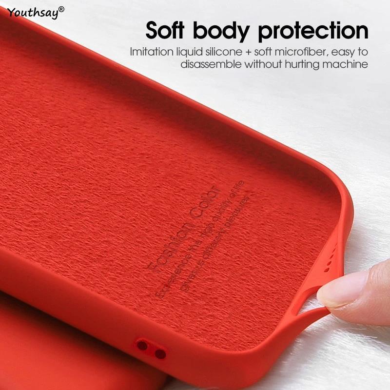 For Xiaomi Redmi Note 14S Liquid Silicone Case Redmi Note 14S Cover Funda Coque Soft TPU Phone Bumper Redmi Note 14S