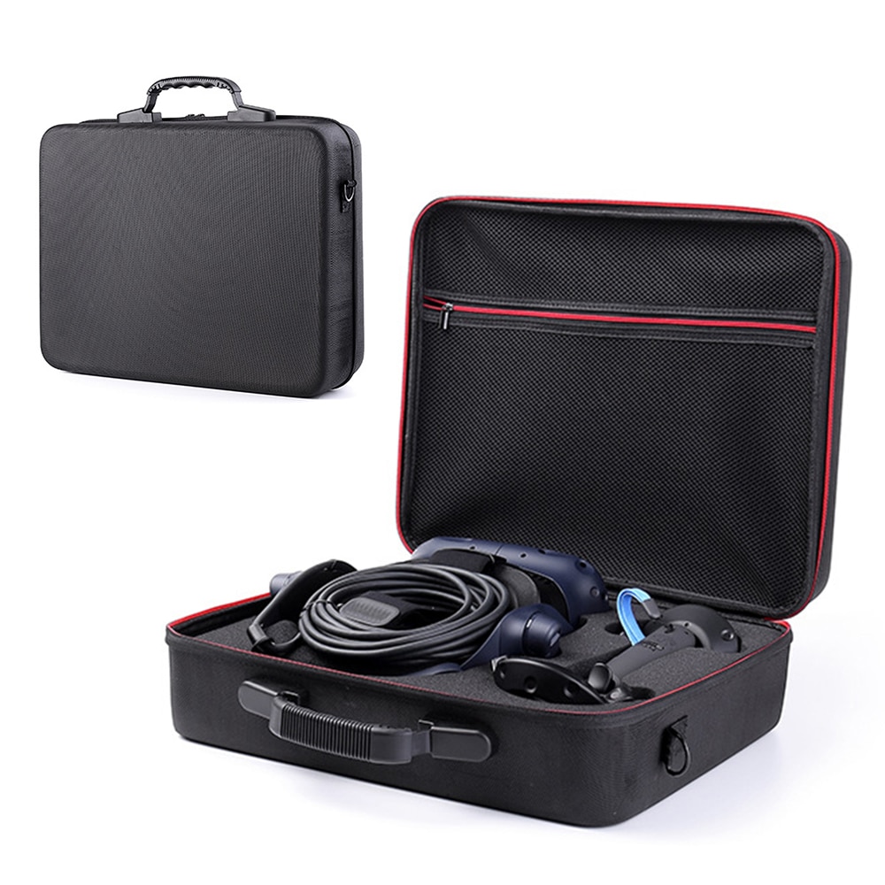 Bære eva etui hardshell alt-i-ett veske reisekoffert oppbevaringsveske for htc vive pro vr virtual reality headset
