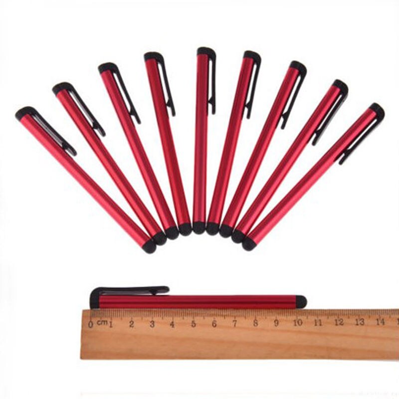 10Pcs/lot Metal Screen Stylus Pen for Universal Smart Phone Tablet PC