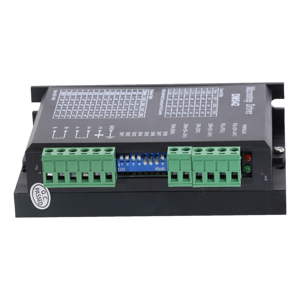 DM542 Digital Stepper Motor Driver 2-phase Stepper Motor Controller 24-60 VDC Max. 4.2A for 57 86 Series Motor