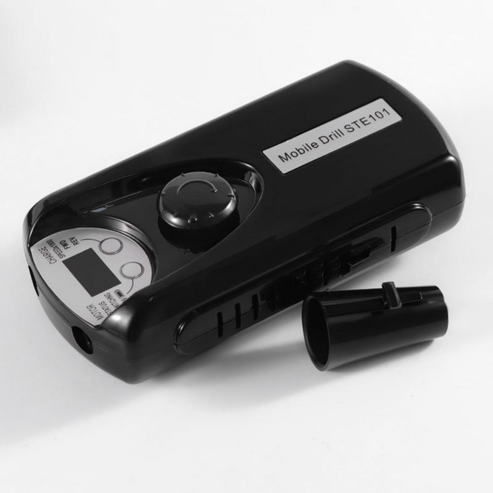 1Set Stijlvolle Nail Boor Machine Te Dragen Abs Manicure Tool Elektrische Nail Art File Boor Voor Schoonheid Nagel pen Machine