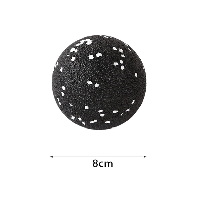 Mini EPP Hollow Yoga Foam Block Massage Roller Block Yoga Column Balance Axis Massage Roller Relax Exercise Fitness Equipment: GRAY