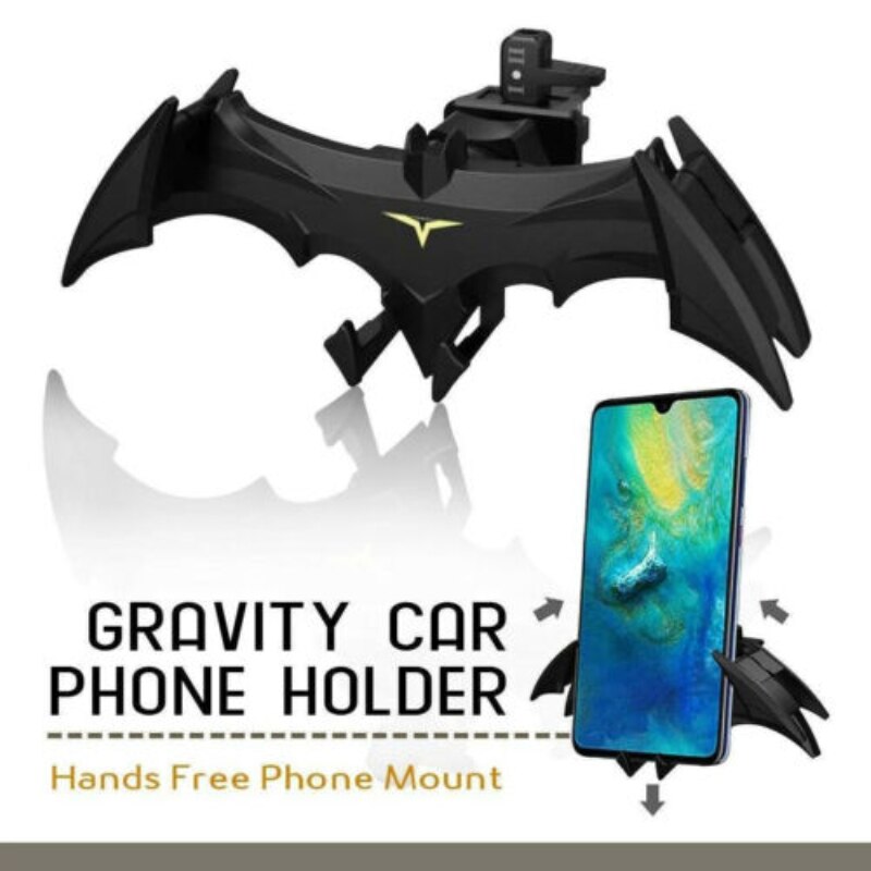 Soporte estable de forma de murciélago soporte de teléfono soporte Universal de ventilación de aire para coche soporte de teléfono móvil soporte rotatorio de navegación GPS