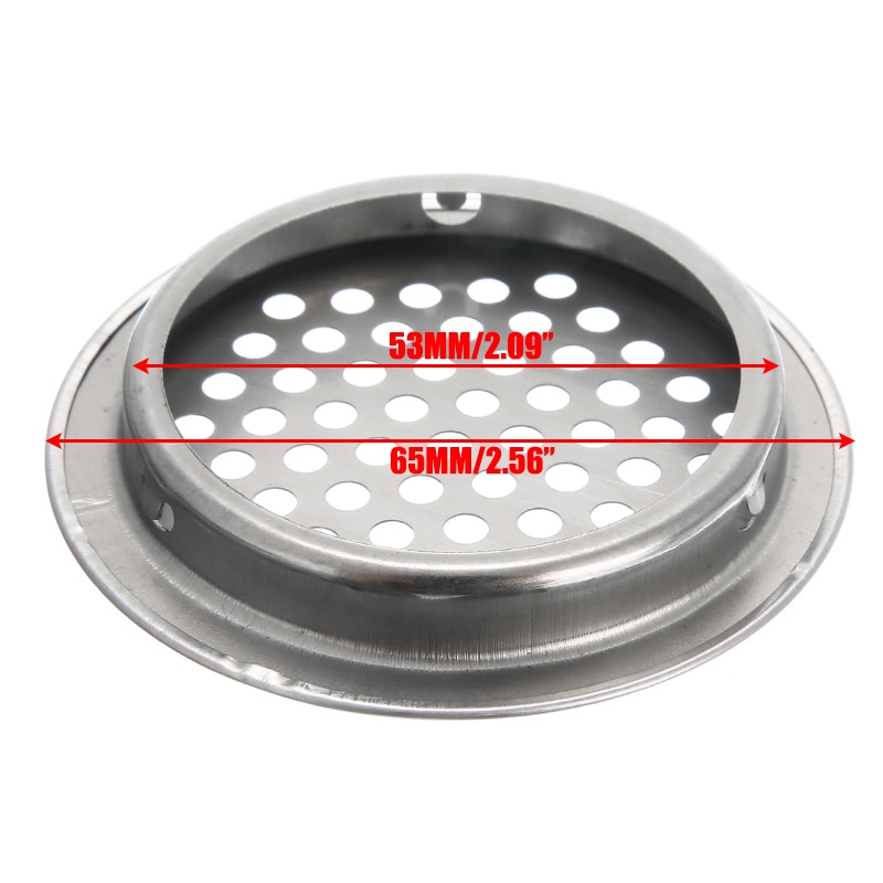 20 szt. Kratka wentylacyjna cyrkulacja powietrza kratka wentylacyjna ze stali nierdzewnej szafka wentylacyjna zestaw odpowietrznik
