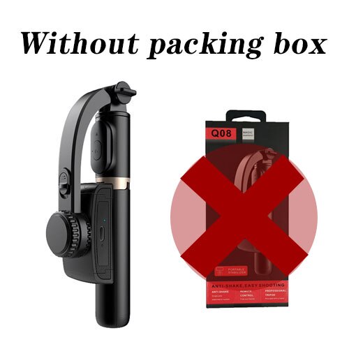COOL DIER Phone Gimbal Stabilizer - 750mm Extended - Bluetooth - Adjustable Selfie Stand for iOS/Android: Without retail box