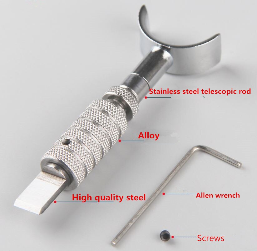Leather carving knife DIY Adjustable Manual Rotary Tools Leather Carving Swivel Knife Blade Tools