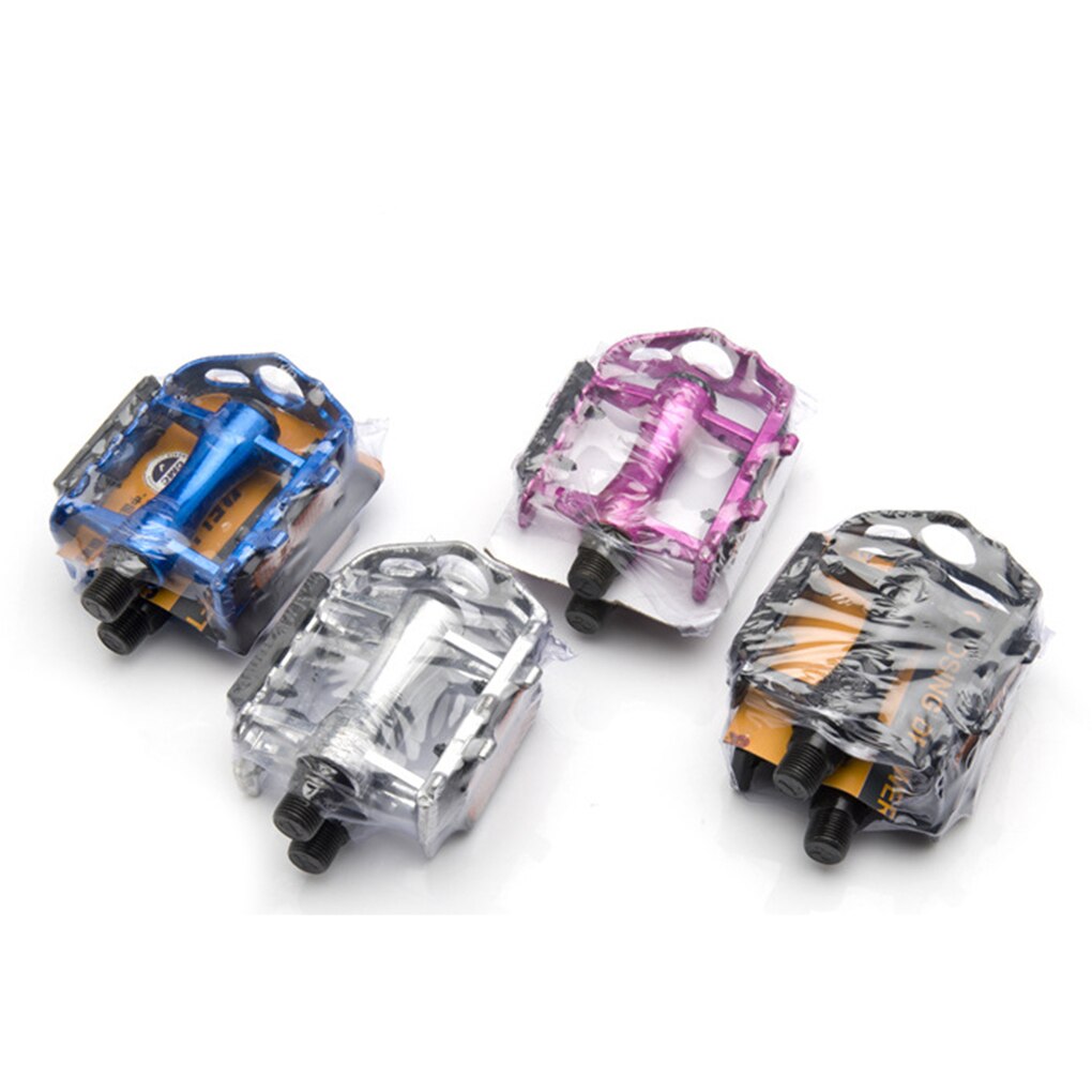 1 Pair Mountain Bike Pedals MTB Cycling Outdoor Sport Universal Bicycle Pedals Ultralight Road Bike Hollow Flat CagePedals
