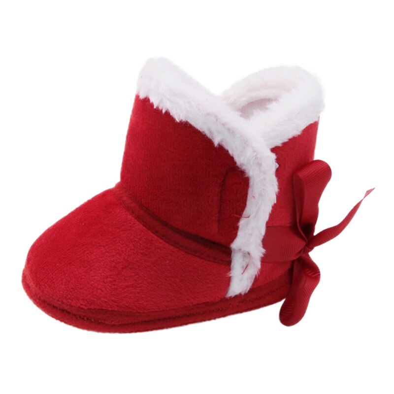 Newborn Toddler Warm Boots baby Girls Boys Shoes Soft Sole Fur Snow Boots for 0-18M Bebe First Walkers