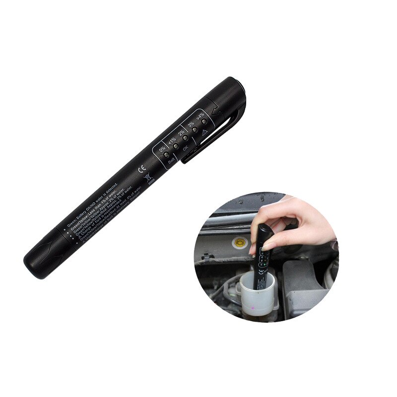 Universal car accessories Brake Fluid Tester diagnostic tools Accurate Oil 5 Leds Auto Vehicle brake fluid testing tool