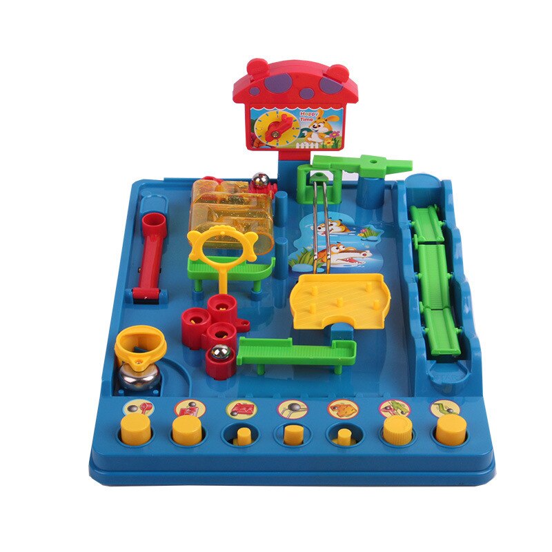Avontuur leuk leuk educatief niveau spel logisch denken doolhof niveau onderwijs training speelgoed baby vroeg onderwijs