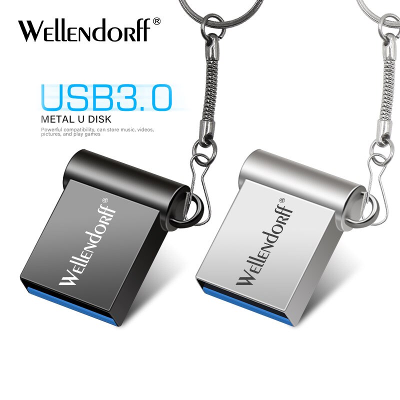 mini pen drive metal USB flash drive 4gb 8gb 16GB 32GB 64GB 128GB pen drive USB3.0 tiny memory stick U Disk cle usb