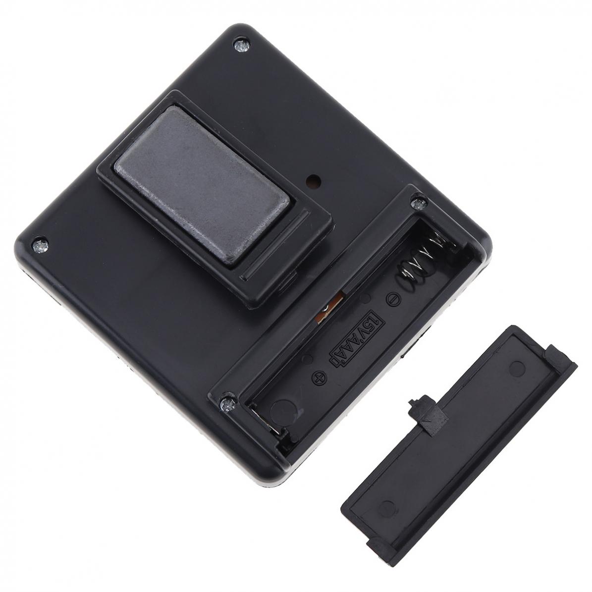 Magnetic Electronic Digital Timer with Bell Prompt and Large LCD Display for Laboratory Kitchen