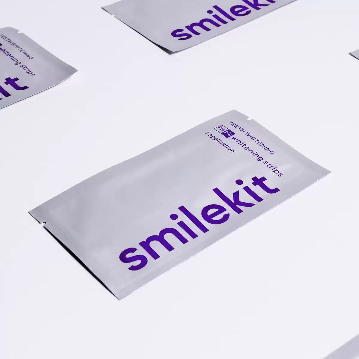 Teeth Whitening Strips Clean Teeth Care Stickers Improving Plaque And Stains Dental Care Strip Smilekit