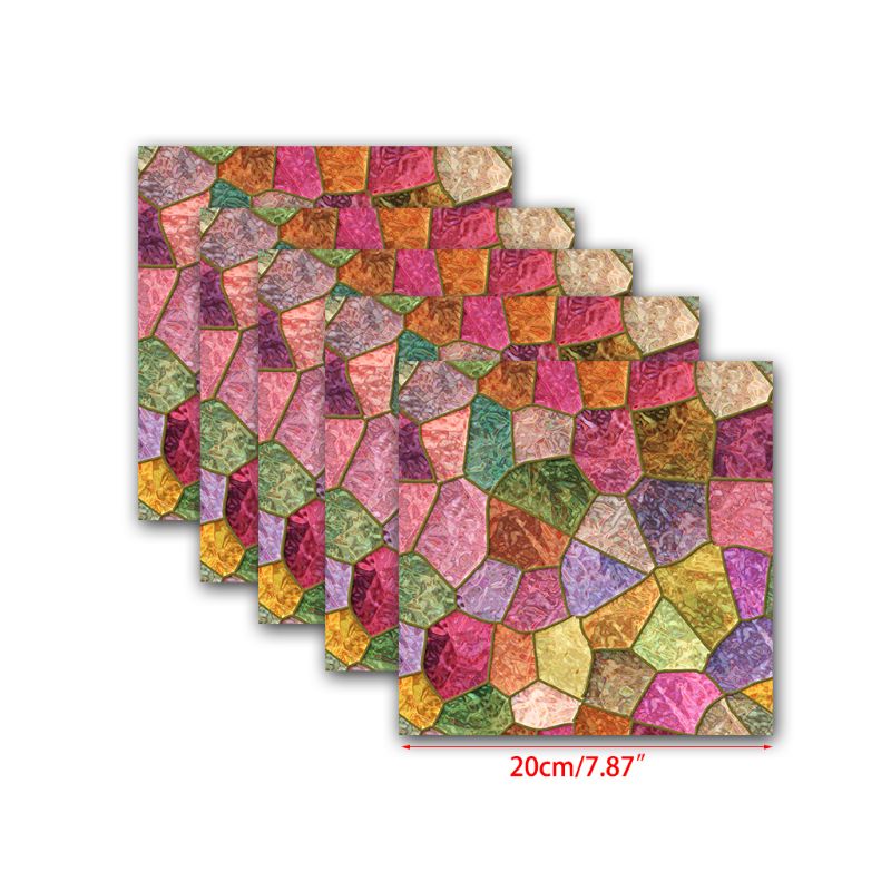 24pcs / set Ceramic Tile is Stuck Wall Stickers Self Adhesive DIY AF052