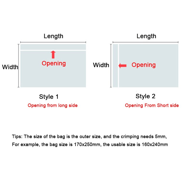 100Pcs 14 Sizes Packing List Envelope Clear Face Invoice Slip Enclosed Pouch Self Adhesive Invoice Label Envelopes