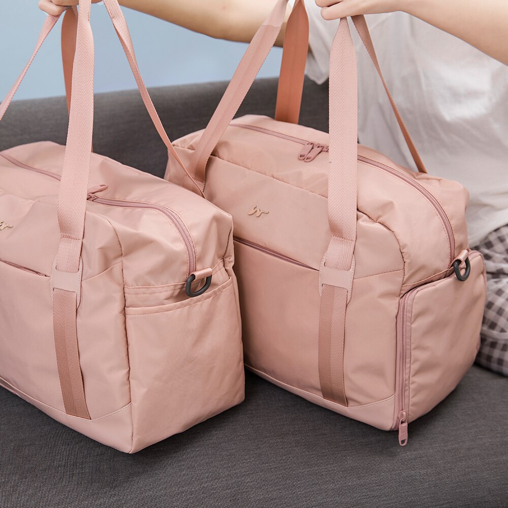 Duffle Bag Backpack Women Mens Travel Sports Gym Bag With Shoe Compartment